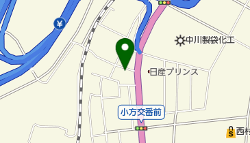 角中理容院の地図画像