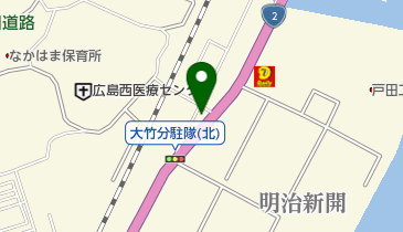 髪工房の地図画像