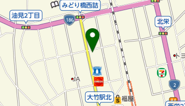 シカゴピザ大竹店の地図画像