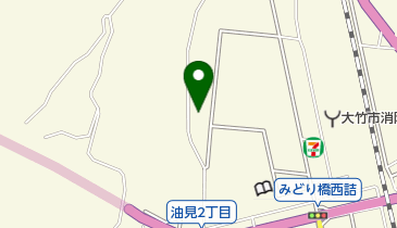 大竹市役所 教育委員会事務局 総務学事課 大竹市こども相談室の地図画像