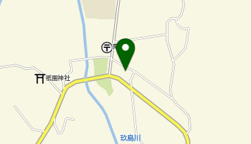 大竹市役所 栗谷支所の地図画像