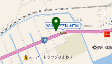 本田アイスケーキ店の地図画像