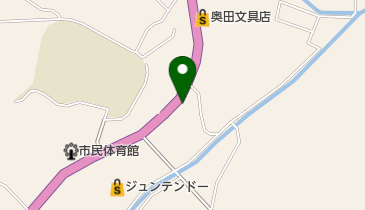 田中家具店の地図画像
