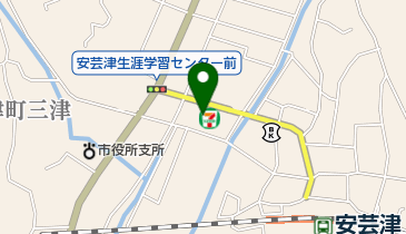 有田珠算塾安芸津教室の地図画像