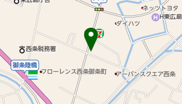 株式会社きんし西条営業所の地図画像