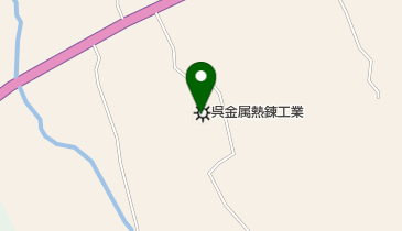 呉金属熱錬工業株式会社の地図画像