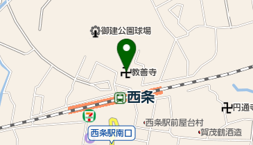 教善寺の地図画像