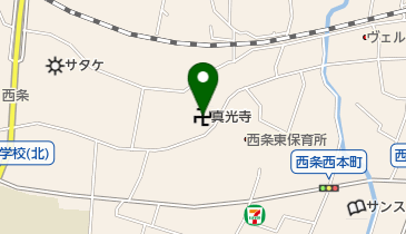 真光寺の地図画像