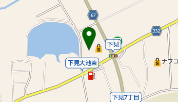 ショージ下見店の地図画像