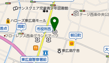 東広島市立 東広島市グリーンスポーツセンター 受付の地図画像