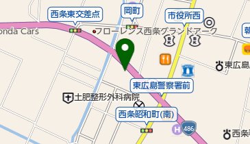 中津接骨院の地図画像