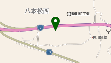 太洋ヒロセ株式会社八本松工場の地図画像