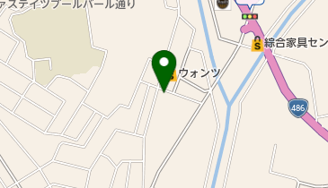 政岡動物病院の地図画像