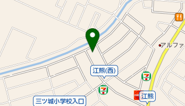 有限会社いなば開発の地図画像