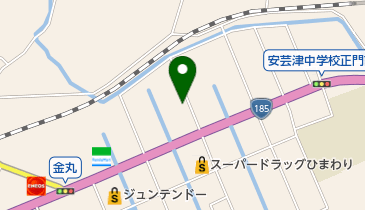 理容なかむらの地図画像