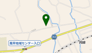 藤原理容院の地図画像