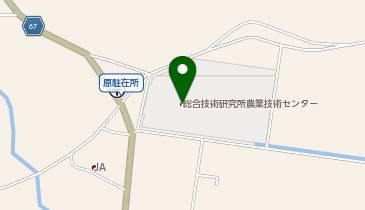 広島県西部農業技術指導所の地図画像