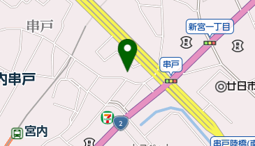 モミアゲスピードモーターサイクルズの地図画像