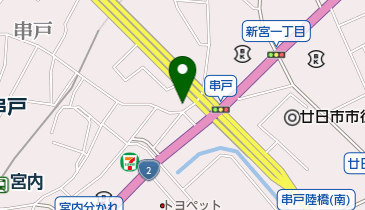 カメラのウエハラ 串戸店の地図画像