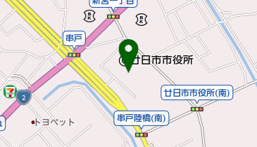 はつかいち文化ホールさくらぴあの地図画像