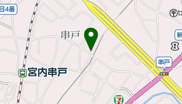 上田屋クリーニングの地図画像