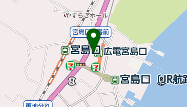 宮島口ライオンズクラブの地図画像