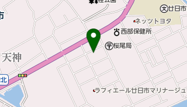 ビューティ&ヘルシーショップパルの地図画像