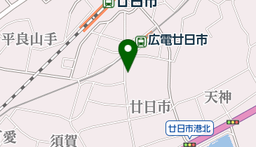 井筒屋の地図画像