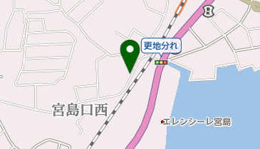スナック厳の地図画像