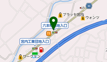 山本接骨院の地図画像