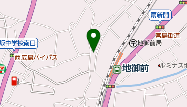 坂井商店の地図画像