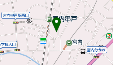 あかつき進物店の地図画像