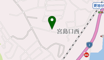 のざか動物病院の地図画像