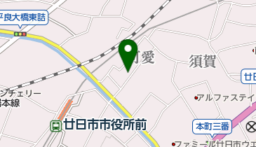 久松仕出しの地図画像