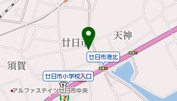 有限会社森井薬局の地図画像