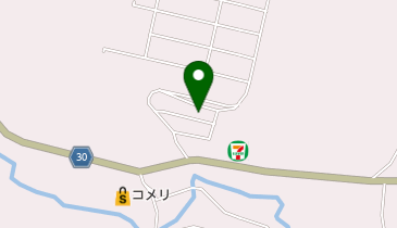 川口理容院の地図画像
