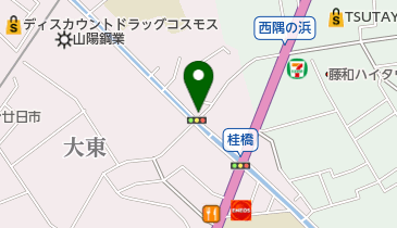 バイソン理容院の地図画像