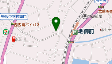 藤本仕出し店の地図画像