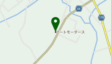 有限会社アートモータースの地図画像