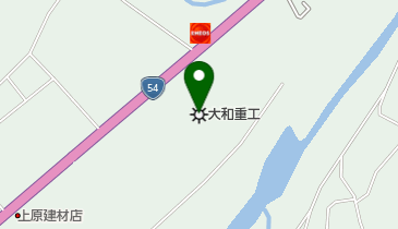 大和重工株式会社吉田工場の地図画像