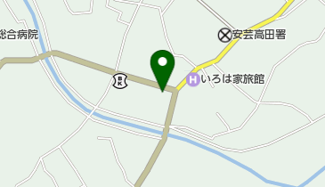 吉田・芸北タクシーの地図画像