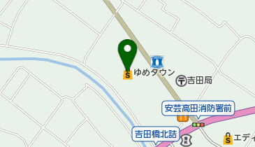 ハラダゆめタウン吉田店の地図画像