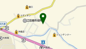 大柿市民センターの地図画像