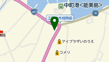 能美ボデーの地図画像