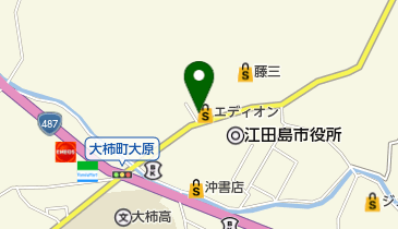美容室エルフィの地図画像