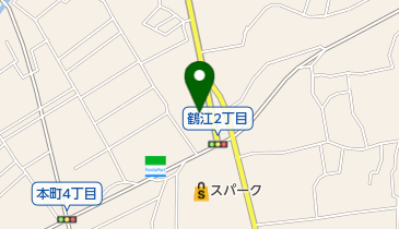 野村乳業株式会社の地図画像