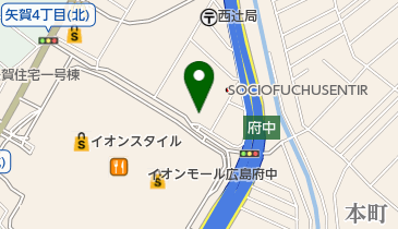 中国研磨材工業株式会社の地図画像