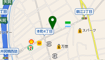 有限会社古本モータースの地図画像