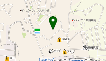 柏学園の地図画像