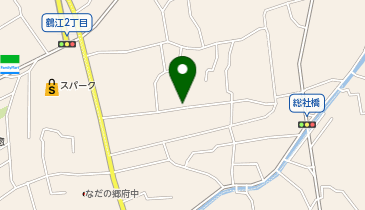 田所明神社の地図画像